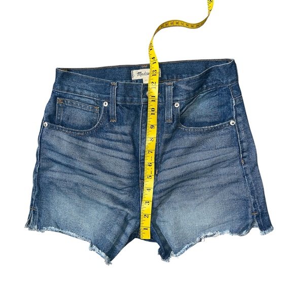 Madewell Classic Blue Jean Shorts high waisted 27 - Picture 4 of 4